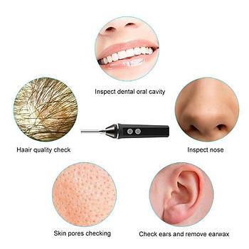 WiFi Kulak Kamera Endoskop HD 1080P 3.9mm Dijital Otoskop Earwax Borescope