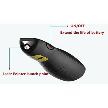 Logitech R400 Yeşil Lazer Pointer Sunum Kumandası PPT Kablosuz Sunum İşaretçi  