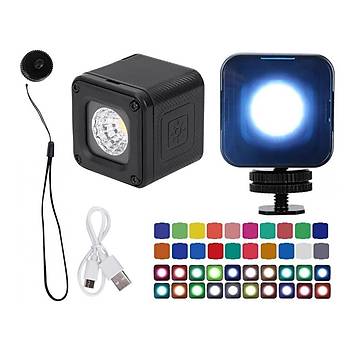 LED Ik 10M IP67 Su Geirmez Dahili Pil 200-5500 20 Renk Filtre