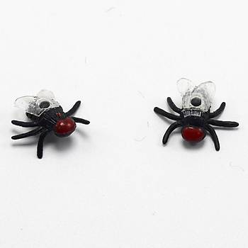 PROFISHER 10 Adet Set Kauuk Kara Sinek Yapay Yem 1,5 cm 0,26 g