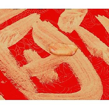 Altın Mürekkep Kaligrafi Baskı Boyama Hattatlık Resim Sanat 120gr 