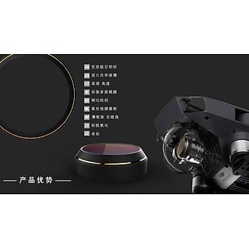 DJI Mavic Pro Alpine White Gimbal Kamera Lensi Ýçin UV HD Filtre Ultraviyole JSR