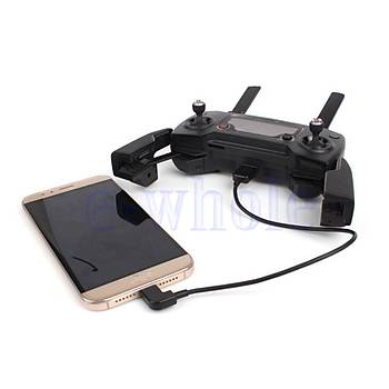 DJI Mavic 2 Pro Kumanda Uzatma Kablosu TYPE-C Telefon