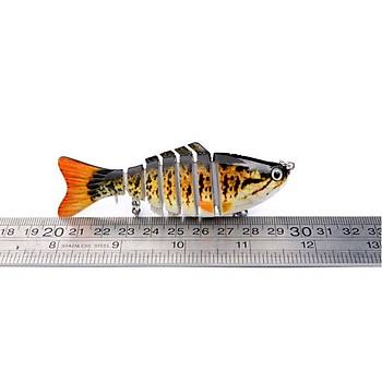 Profisher 7 Eklem 2 Kanca Sahte Balık Yem 15,5 gr 10 cm Bream A