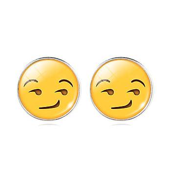 EMOJ Kpe Kabartma Cam Kaplamal akn Emoji