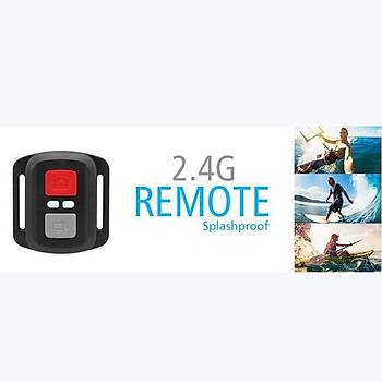 EKEN H8R H8 H9R H9 için 2.4G Uzaktan Kumanda Kontrol Verici Su Geçirmez