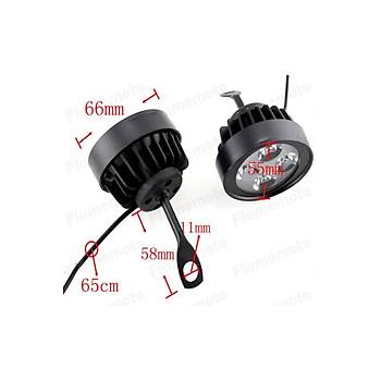 Motosiklet  Su Se�irmez 12W Led S�per Parlak Far 12-80V