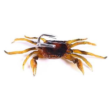 PROFISHER Silika Jel Kurşunlu Sahte Yengeç Yem 10 cm 30 gr Model C    