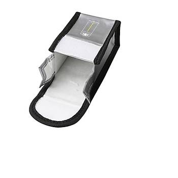 DJI Mavic Mini Yanmaz Pil Koruyucu Taşıma Çantası Kapasite 3 Pil 