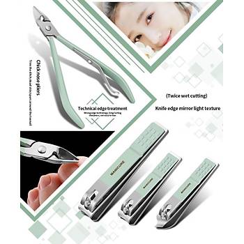 Tırnak Makası Manikür 16 lı Set Paslanmaz Çelik Bebek Yetişkin 