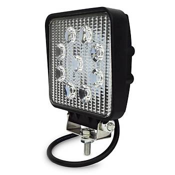 Araç Spot Led Sis Farı 12V 27W 4? DRL Lamba Tekne 4x4 Offroad ATV Kamyon Truck 4WD