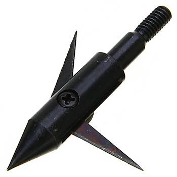Balıkçılık Avcılık Ok Ucu Çift Dikenli Çelik 4.6cm Uzunluk 