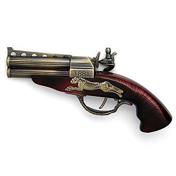 Standl Tabanca akmak Leopar Logolu Prmz Alev Koleksiyon 1881 Modeli 
