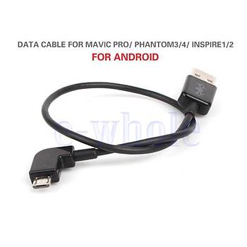 DJI Mavic 2 Zoom Kumanda Uzatma Kablosu Mikro Telefon Tablet 