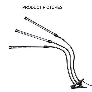 Tam Spektrum Fito LED I��k Bitki B�y�tme 5V USB 60W Lamba Zaman ve Renk Ayarl�