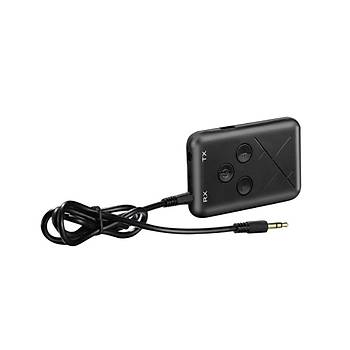 2 in 1 Bt 4.2 Stereo Ses Müzik Verici Alıcı 3.5mm Telefon PC TV Araç Hoperlör