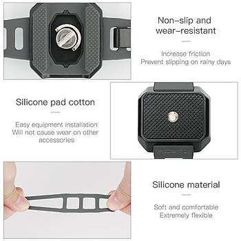 DJI Mavic Pro Sabit Askı Kayış Lamba Tutucu Braket 1/4 Vida