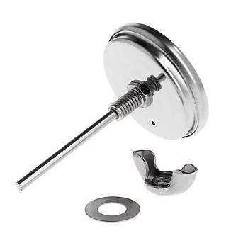 Is ler Termometre 38-288 Paslanmaz elik Barbek Sobas Izgara Gstergesi 