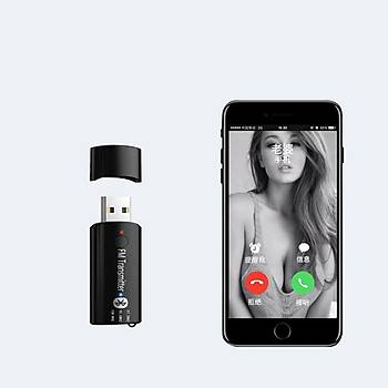 Bluetooth 5.0 FM Hifi Ses Müzik Verici USB Adaptörü 3.5mm Aux Araç Ev Tv