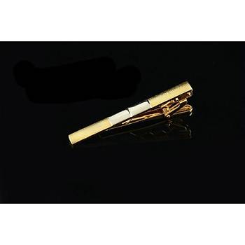 Kol Dmesi Kravat nesi Tak Seti Gm  Gold Renk Dz izgili Kumlu Model  