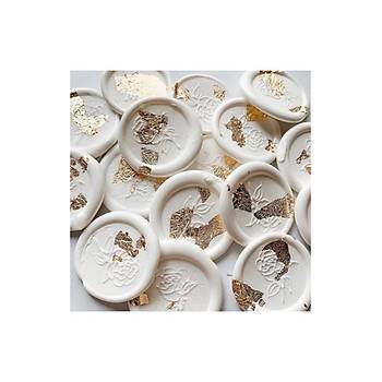 Varak Kaplama Yaprak Metalik Folyo mitasyon 9x9cm 10lu Paket 1 A Gold R5799F-1