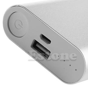 Alüminyum Boş Power Bank Kutusu 5V 1.0A 3x18650