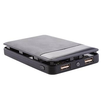Çift USB 5*18650 veya 2*Lipo için Powerbank Boş Kutusu DIY Kiti 