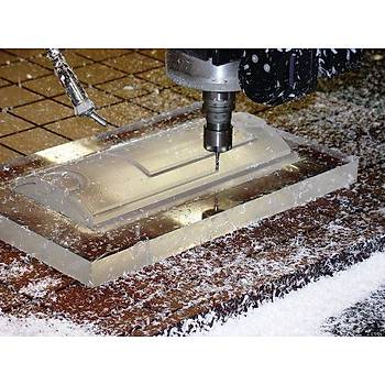 Tungsten Karbr PCB Kesme CNC Freze Ahap leme 0.85mm 10 Adet 