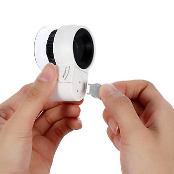 45x Profesyonel Byte LED ve UV Ikl Zoom Ayarl