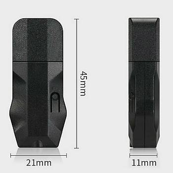 USB Bluetooth V5.0 Verici Alıcı Aux Ses ve Müzik Amplifikatörü 