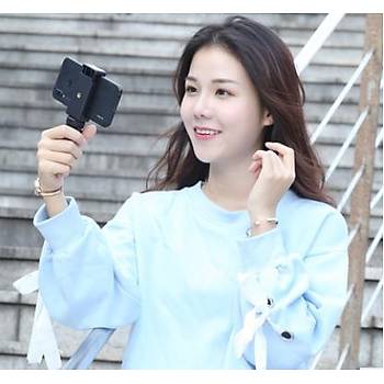 Telefon Tutucu ve Stand Mini Katlan�r Tripod + Mobil Klip