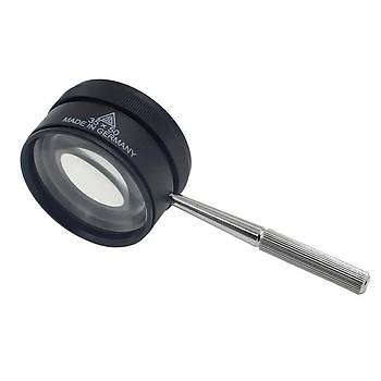 35x 50mm Metal Kasa Optik Cam Lens El Büyüteç Kolay Kavrama Saplý