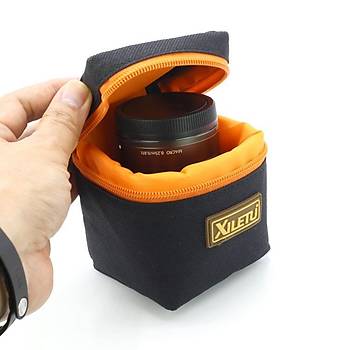 Kamera Lens Muhafaza ve Taşıma Kılıf Çantası Bel Asma Köprülü Nikon Canon için 