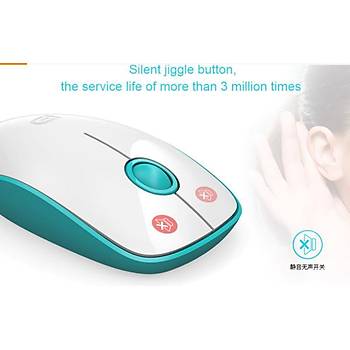 Kablosuz Klavye Mause Kombi Ergonomik Tasarml FUDE 1500 