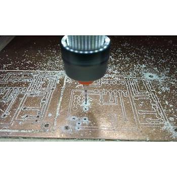 Tungsten Karbür PCB Kesme CNC Freze Ahşap İşleme 0.85mm 10 Adet 