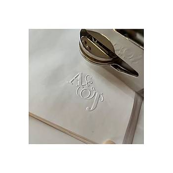 So�uk M�h�r Kabartma Damga �elik Bask� Presi Desenli Champagne