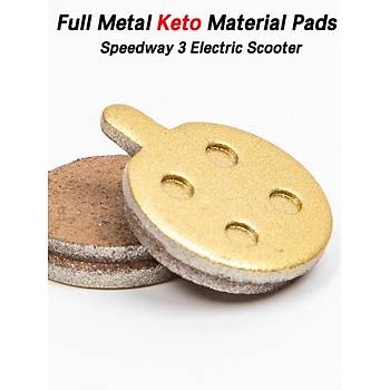 M365 Pro Elektrikli Scooter İçin Metal Fren Balata Plakası 2 Adet