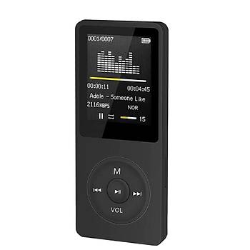 MP3 MP4 Player Lcd Ekran FM Radyo Fotoraf Depo Ses Kaydı AVM Küçük Video Oynatıcıin