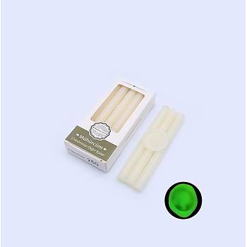 M�h�r Mumu �ubuk 11mmx120mm 10 lu Paket Model: 250 YE��L FOSFORLU