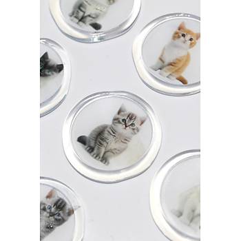 M�h�rc�m 12 Adet Haz�r Kendinden Yap��kanl� Gelin Damat Davetiye Sticker M�h�r KYSM115