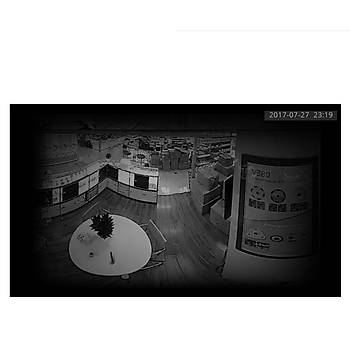 360° Panoramik Ev Güvenlik Mini Kamera 960P Ip Wifi P2P Balıkgözü Gece Görüş 