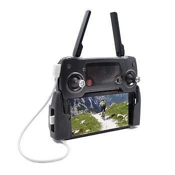 DJI Mavic 2 Zoom  IOS Lightning Veri Kablosu 30 cm Tablet ve Telefonlar in Beyaz Renk