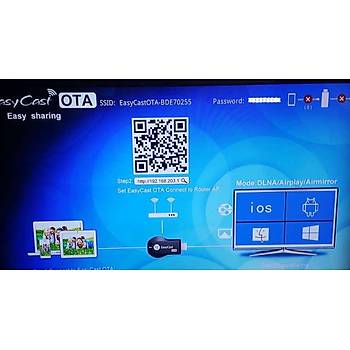 iPhone Kablosuz HDMI Aktarım Cihaz EasyCast OTA