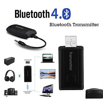 A2DP Bluetooth 4.0 Stereo Ses Müzik  Verici Adaptörü TV PC Telefon