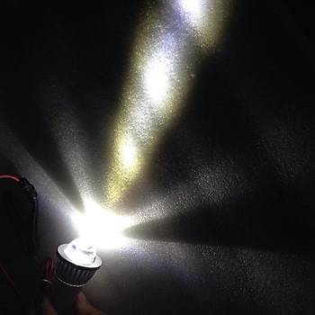 Motosiklet Far Geniş Açı 12-80 V Parlak Çakar LED Strobe 
