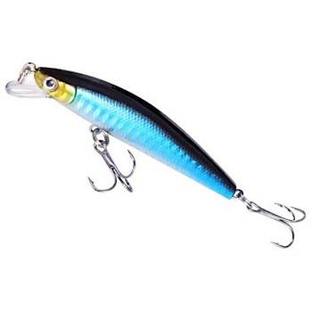 PROFISHER 2 Renk Set 2 Kanca Sahte Bal�k Yem 8 gr 8,5 cm Salmon