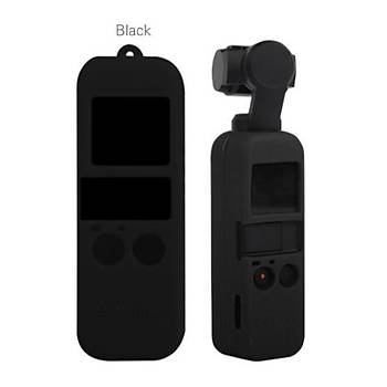 Dji Osmo Pocket ��in Renkli Silikon Koruyucu K�l�f Buyun Ask�l� Kordon