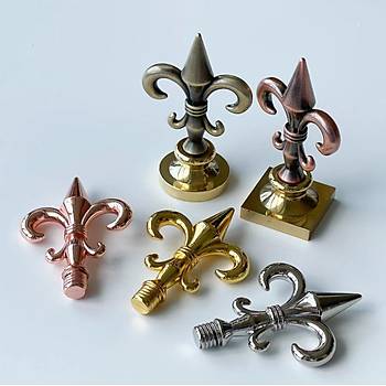 Mum M�h�r Damga Kolu D�k�m Metal M�h�r Sap� Rose Gold Zambak