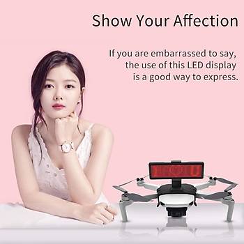 DJI Mavic Mini Bluetooth LED Ekran Matris Modl Mesaj Tabelas