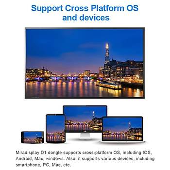 Miradisplay TV Dongle 2.4GHz WiFi Miracast Airplay DLNA